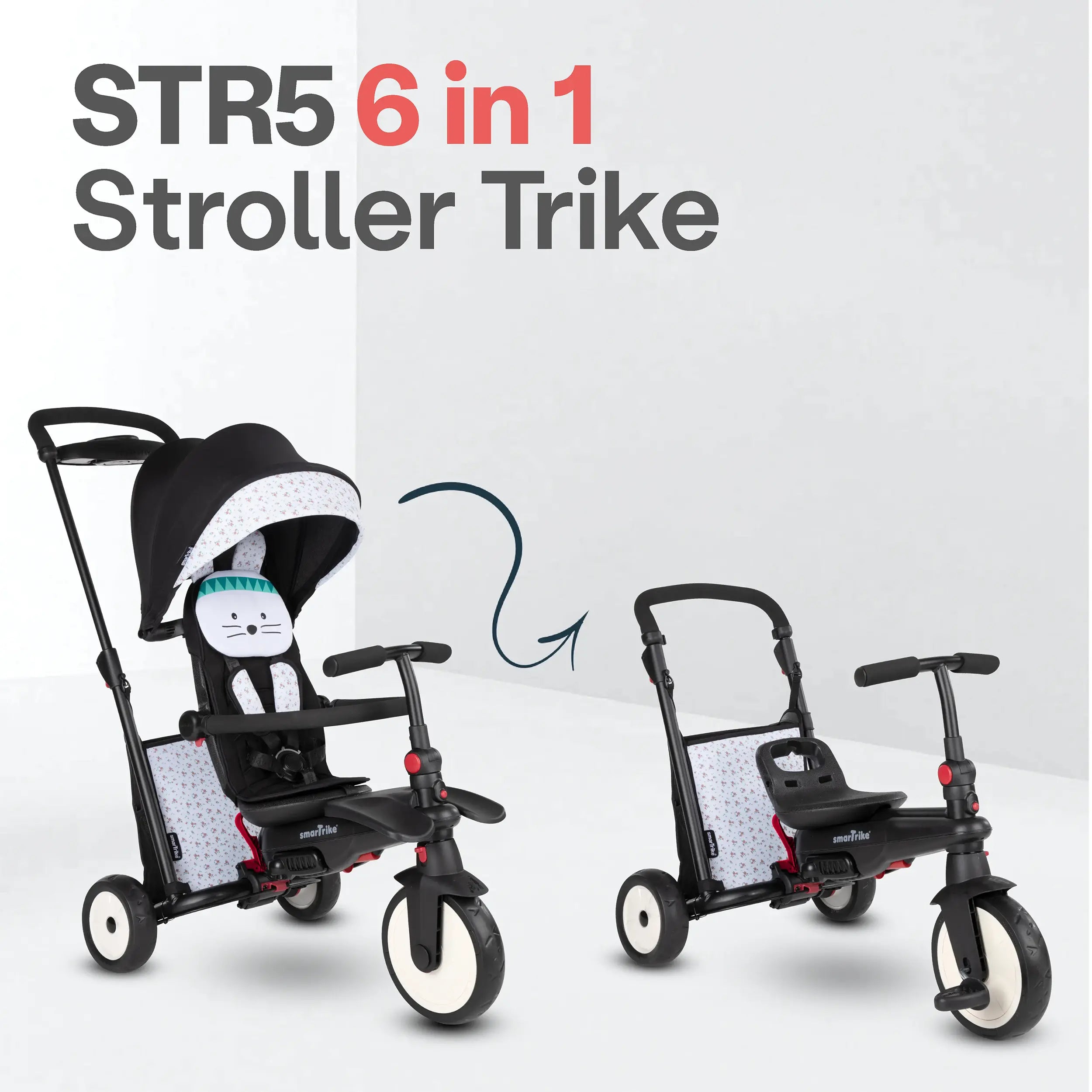 6 in 1 sales tricycle