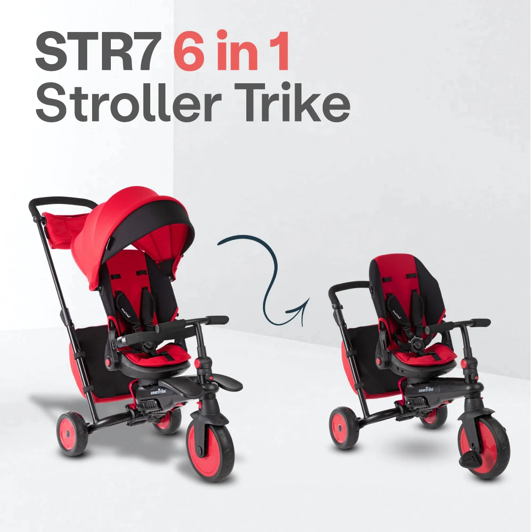 Folding stroller trike best sale