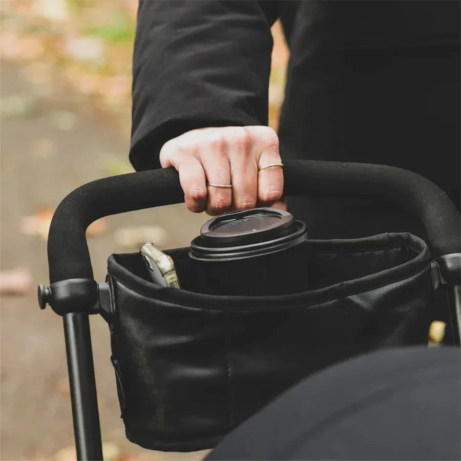 How to attach a pushchair organiser so it stays put and won’t rotate