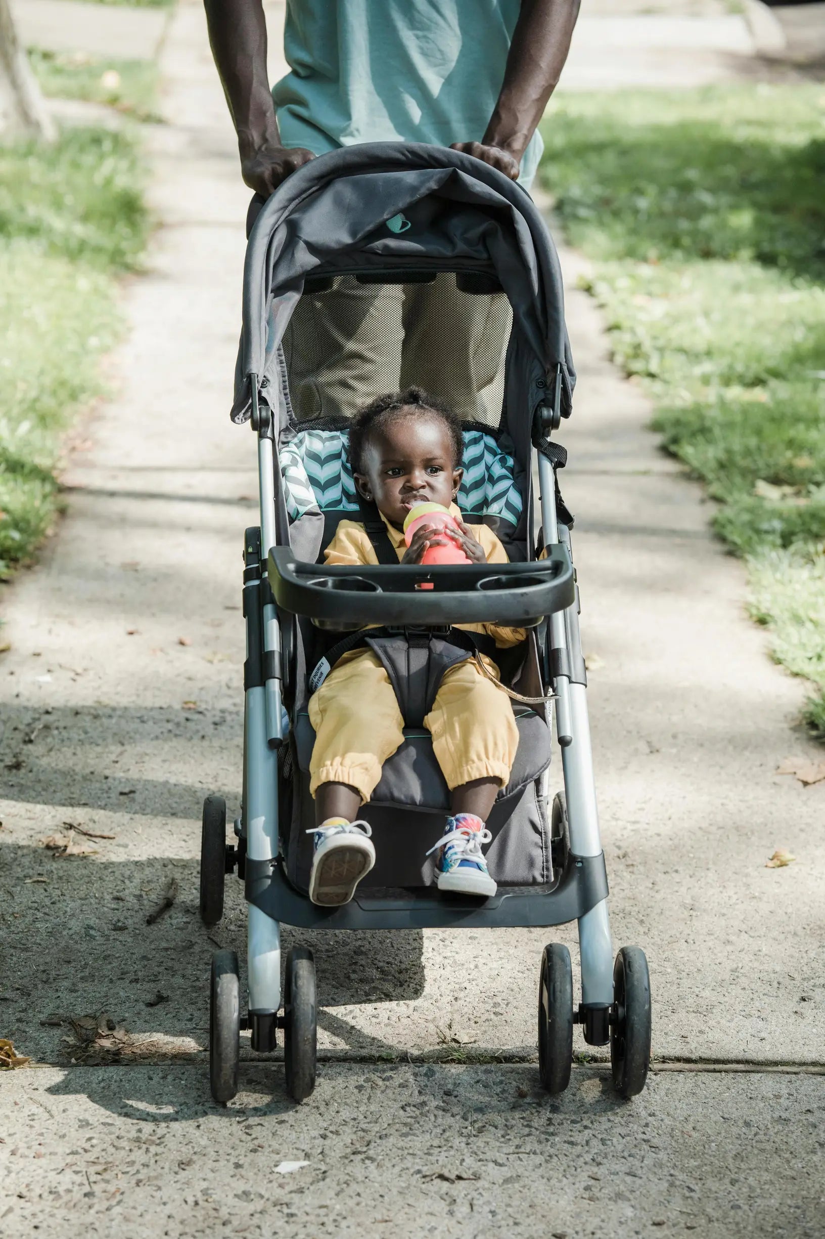 How to tell if your one-year-old is ready for a pushchair-trike