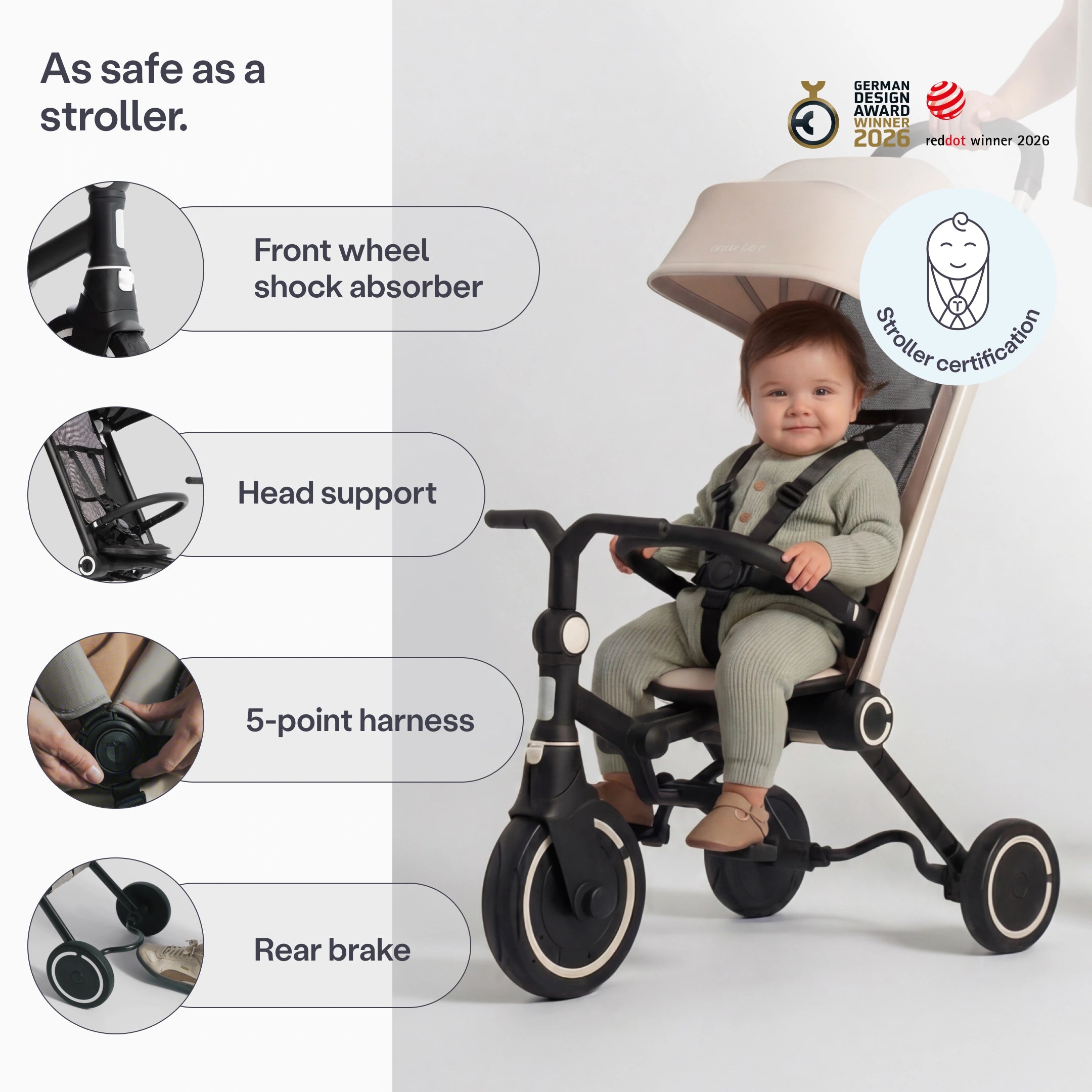 Wonder Plus Stroller-Trike
