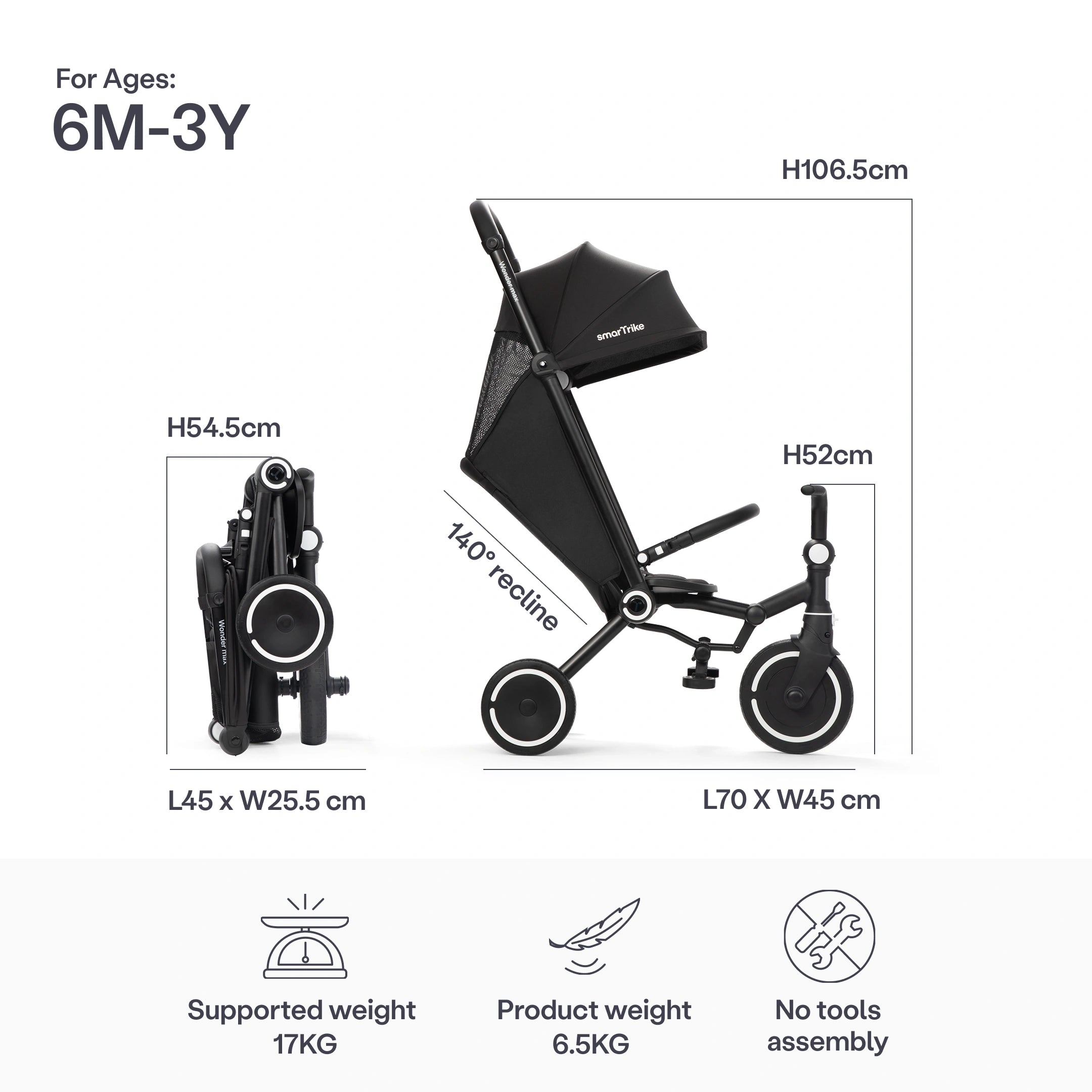 Wonder Max Stroller-Trike