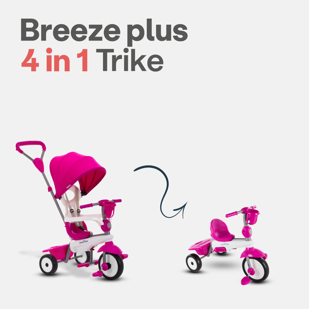 4 in 1 Breeze Plus Toddler Tricycle