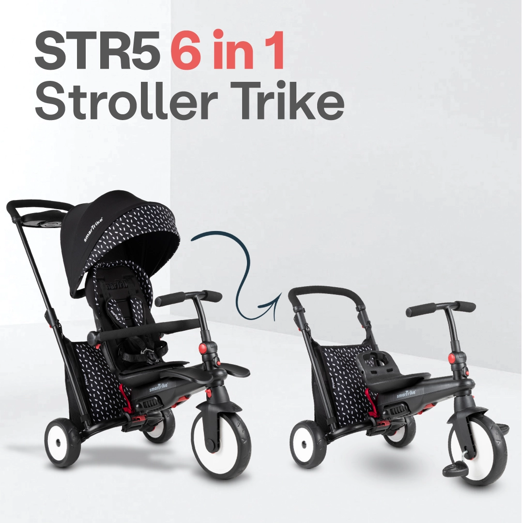 6 in 1 STR5 Folding Stroller Trike