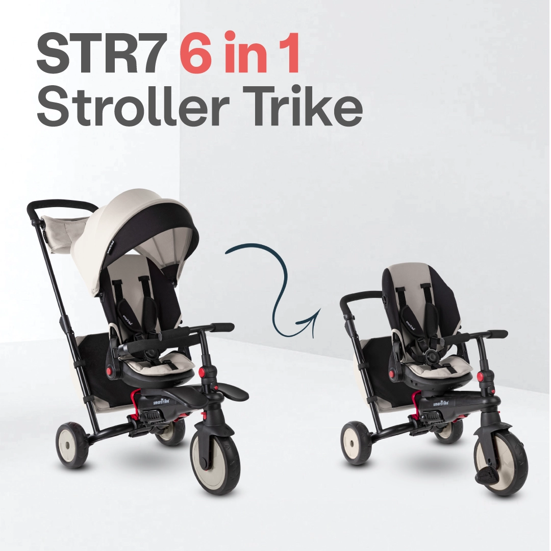 6 in 1 STR7 Folding Stroller Trike