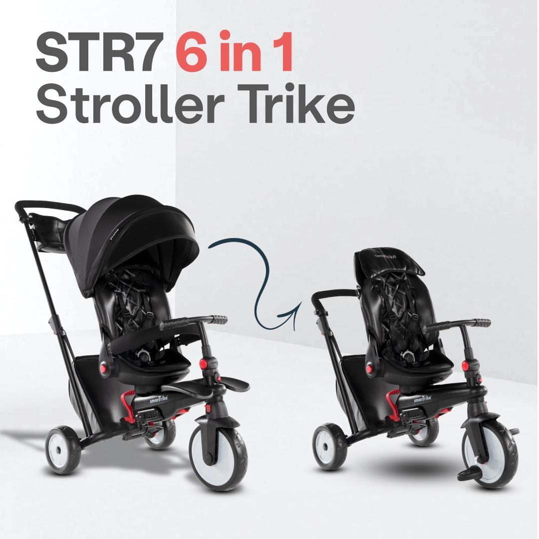 6 in 1 STR7 Folding Stroller Trike
