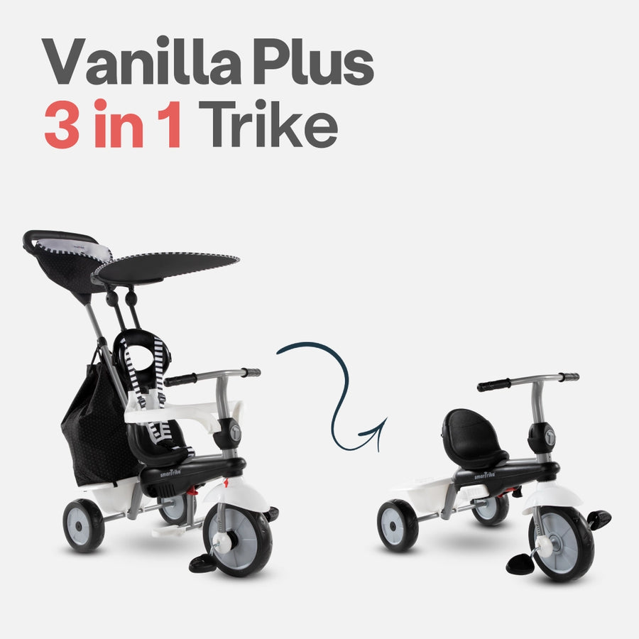 4 in 1 Vanilla Plus Toddler Tricycle