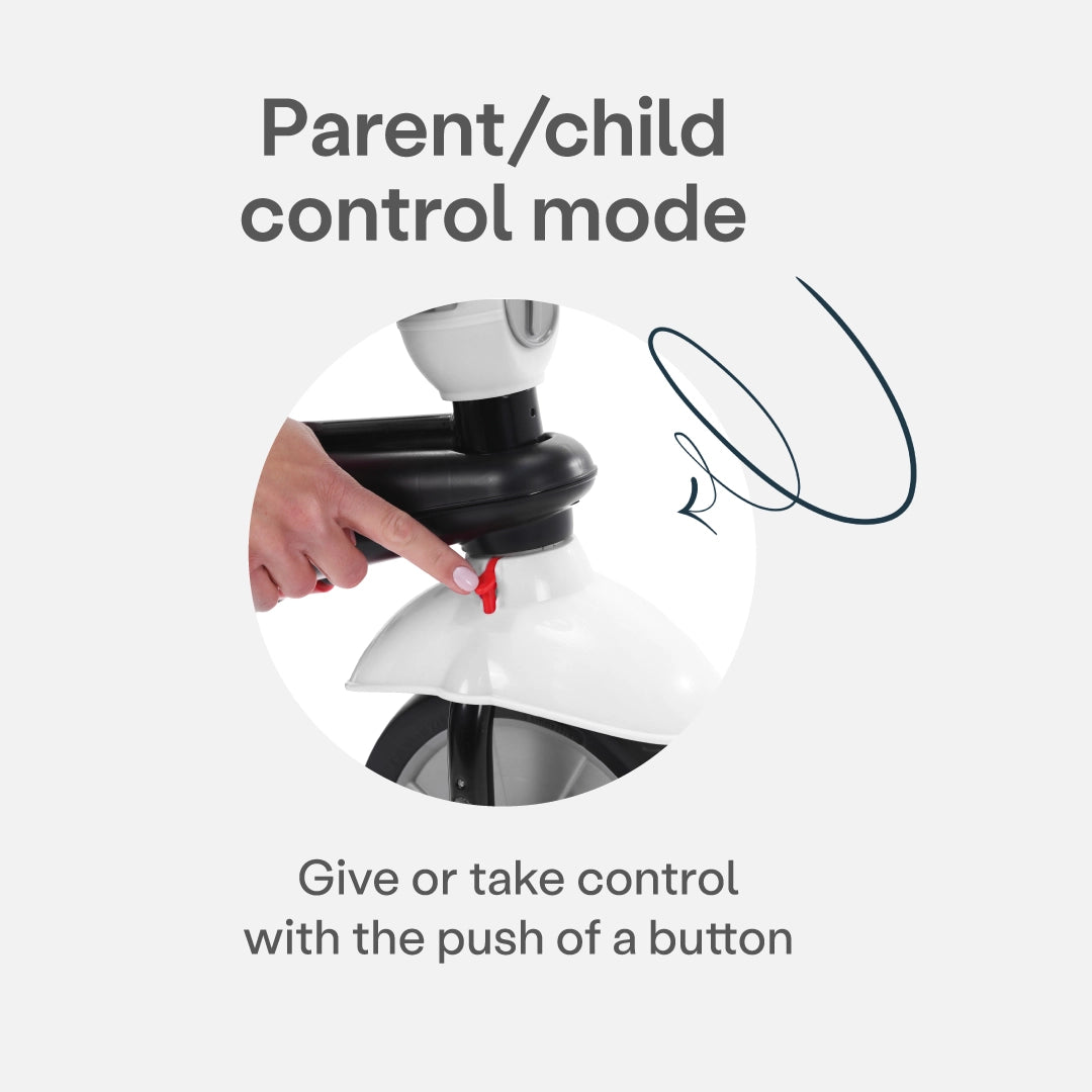 smart trike parent steering not working